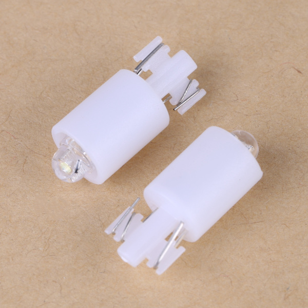 2 stk. LED-belyste 1P & 2P Start Player-knapper DIY-sett for arkadespill