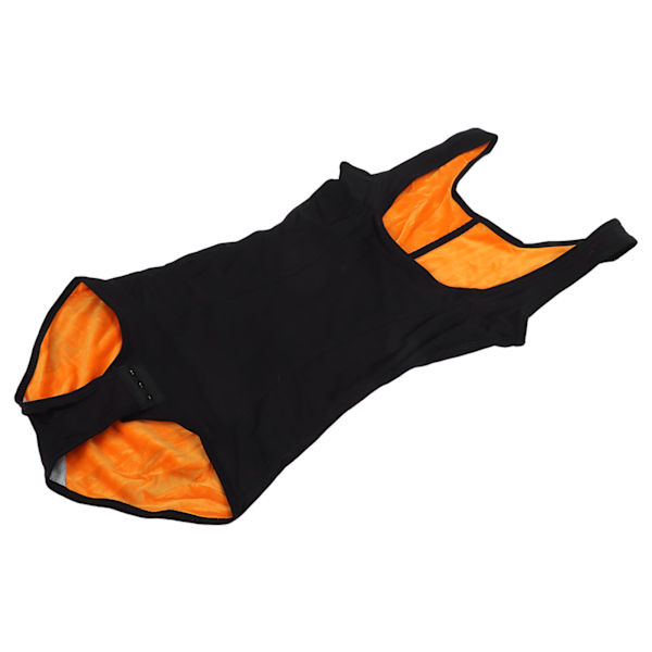 Blødt tykt Shapewear Damer Varm Holder åndbar Hofteløft Mave Stramning Body Shaper (Sort)L