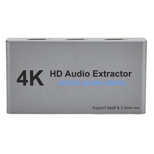 4k HDMI Audio Extractor HighDefinition 1 pisteen 2 muuntimen USB portin tietokonetarvikkeet
