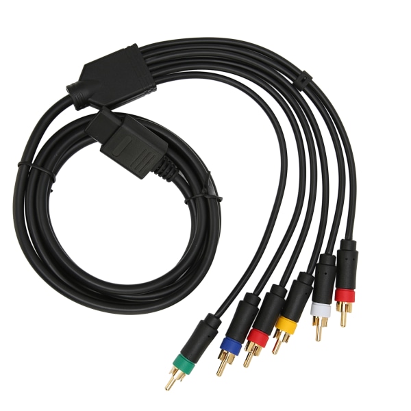 RGB RGBS multifunktionell kompositkabelsladd Hög flexibilitet Mjuk stabil komponent AV-kabel med 4 BNC-huvuden