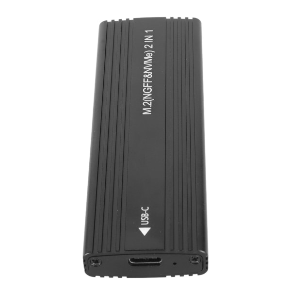 NVMe SATA SSD-hölje Dual Protocol 10Gbps aluminiumlegering typ C SSD-hölje för M.2 NGFF 2230 2242 2260 2280
