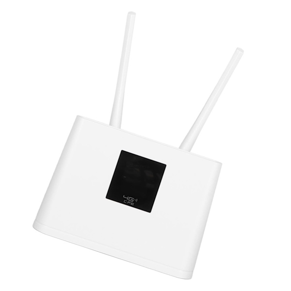 4G WiFi-router 150 Mbps Standard SIM-kortspor 20 enheder understøttet LCD-skærm Mobil WiFi Hotspot til Europa Asien 100-240V EU-stik