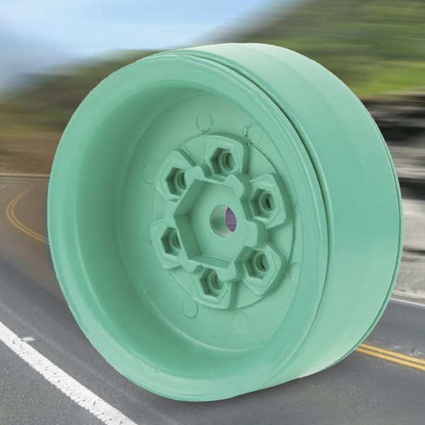 4 stk. 1,9\" alufælge Beadlock-nav til TR-4 1/10 RC Crawler Bil Grøn