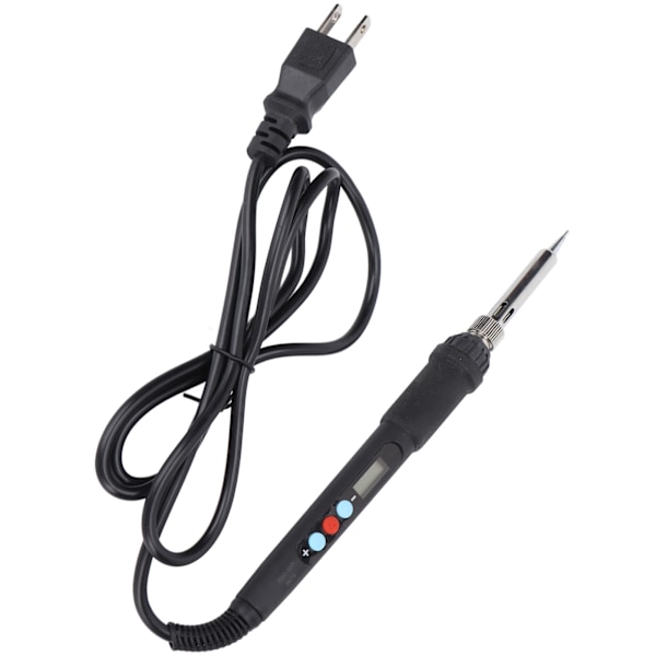 Loddekolbe 60W Intern Opvarmning Keramisk Kerne Konstant Temperatur Gravering Digitalt Display Elektrisk LoddekolbeUS Stik 110-220V