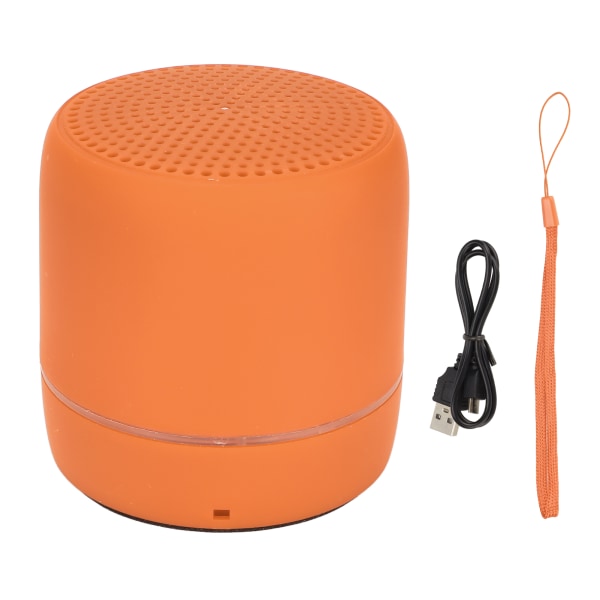 Bærbar Bluetooth5.0-høyttaler Bass Stereo 280Hz‑16KHz minireisehøyttaler for OutdoorOrange