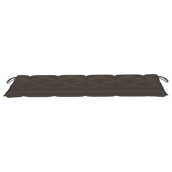 Puutarhapenkin Pehmuste Taupe 150x50x7cm Kangas