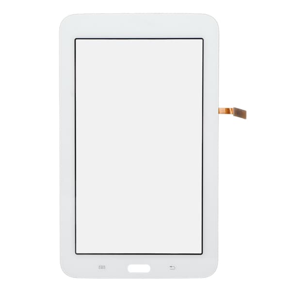 Digitizer Glas Touch Screen Erstatningstilbehørsdel til Samsung Galaxy Tab 3 Lite SM-T110 7in Hvid