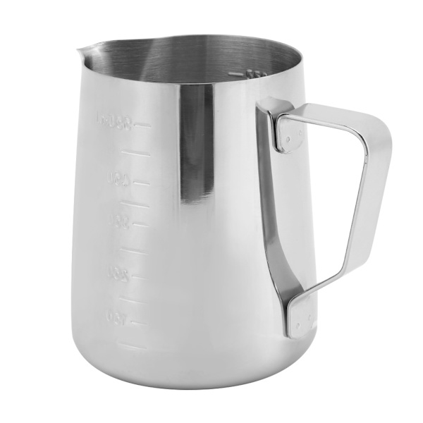 Kotitalouksien ruostumattomasta teräksestä valmistettu kahvinvaahdotuskannu Pull Flower Cup Maidonvaahdotuskuppi (550 ml)