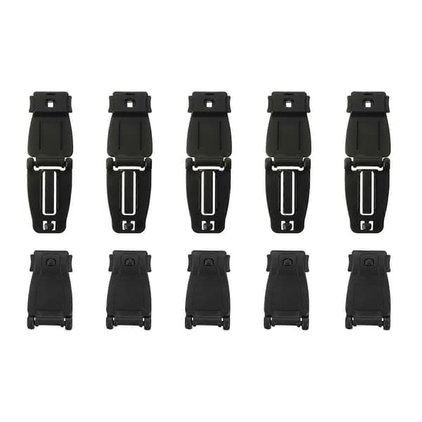 Outdoor Bag Connection 10 Pcs for Backpack Strap Connection Buckle