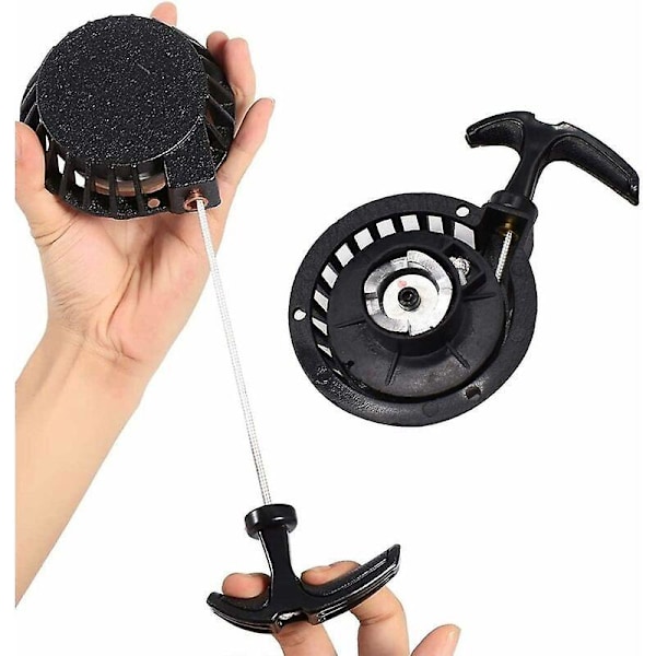 Lättstart, Tianer 2 Delar Mini Legering Lättstart Rekylstart Dragstart Lätt Drag för 2-takts 49CC Pocket Bike Minimoto A