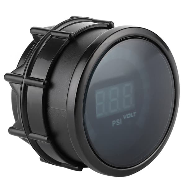 52mm/2 tommer Turbo Boost Måler ‑15‑45PSI Digital LED Display for 12V bensinbiler