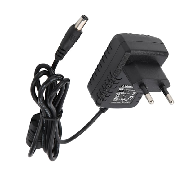 Effektpedal Power 9V 1A för elgitarr Orgel Keyboard Förstärkare 100‑240VEU Plugg