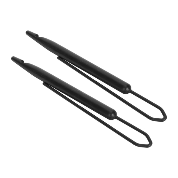 2 stk Dreadlock Heklekrok Dobbel Endet Sterk Plast Anti Slip Dreadlock Interlocking Verktøy for frisyrer DIY
