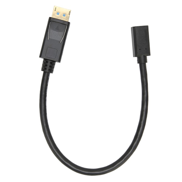 DP han til mini DP hun kabel 8K 60Hz 4K 144Hz 32.4Gbps 30cm længde Displayport kabel 1.4 til computer