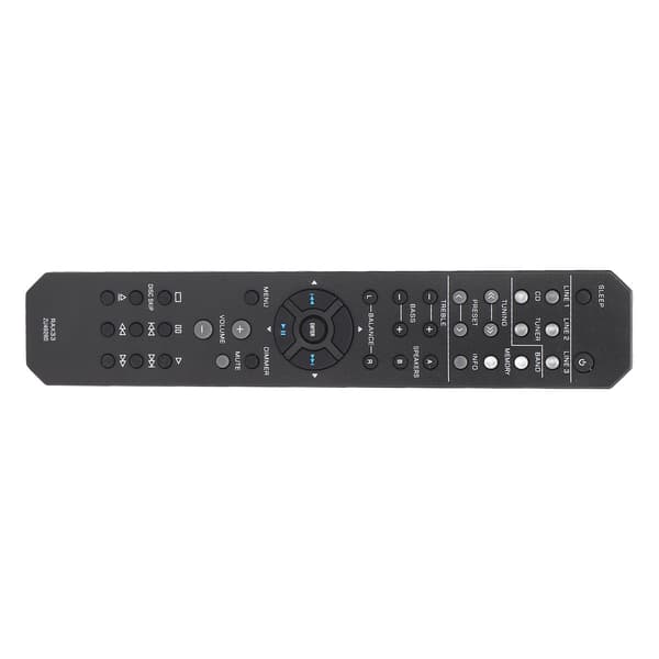 Fjernkontroll for AV-mottaker, erstatningsfjernkontroll for lyd- og videomottaker for R S202 R S202BL RS202 RS202BL