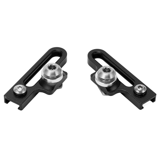 2st Bike C Clamp Bromsbelägg Aluminiumlegering Förlängning C Bromsok Adapter Bromsar för landsvägscyklar Svart