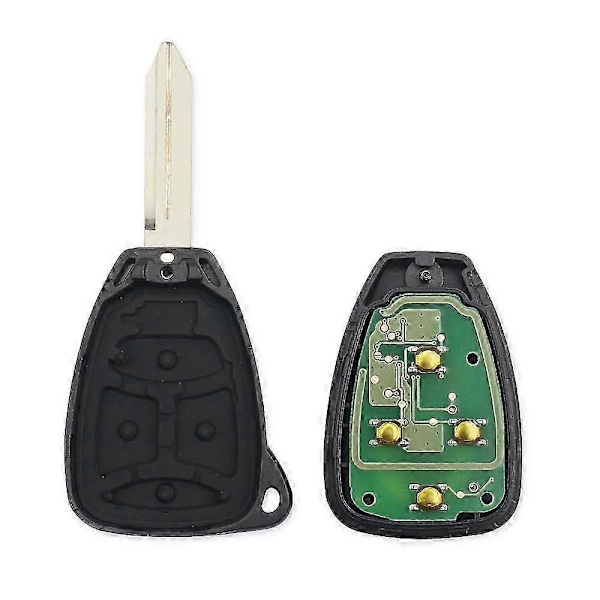 2/3/4 Knapper Fjernbetjent Bilnøgle Til Dodge Chrysler Jeep Dakota Durango Charger 300 Aspen Grand Cherokee 315/433mhz KOBDT04A 2 Knapper