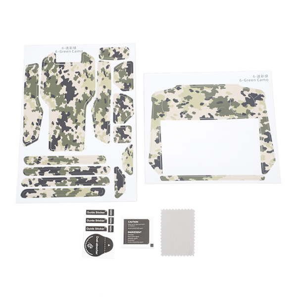 Drönare Skin Skyddande Klistermärke Lätt att Fästa Avtagbart Drönartillbehör för DJI Mavic 3 Pro Mavic 3 Classic Mavic 3 Camouflage Green