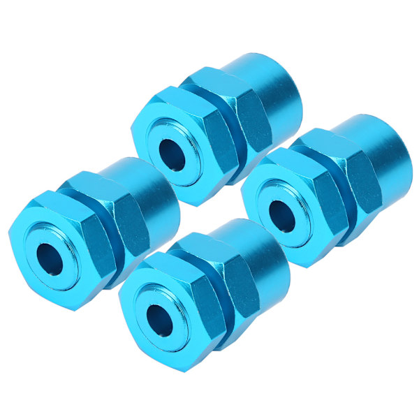 12mm til 17mm hjulhex-konverteradapter tilbehør passer til 1/10 RC Crawler 15mm blå