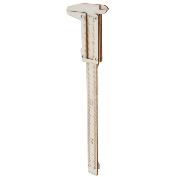 STEM Montering Vernier Caliper DIY Barn for Barn Læring Tidlig Læring Pedagogisk Vitenskap Eksperimentleketøy