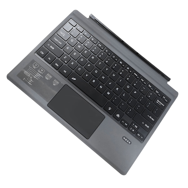 Trådløst Bluetooth-tastatur for Surface Pro 7 7+ Pro6 Pro5 Pro4 Pro3 med Touchpad oppladbart batteri Ultratynt tastatur