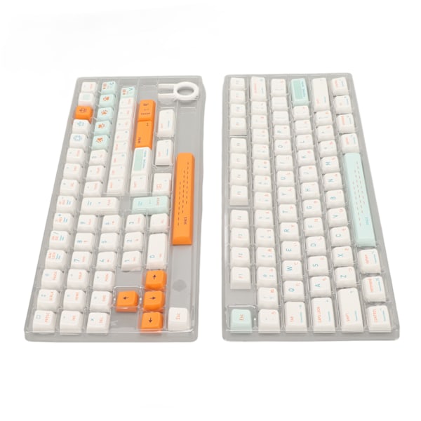 138 taster mekanisk tastatur tastaturer varme løftning proces ergonomisk PBT DIY til MDA højde tastatur tastaturer