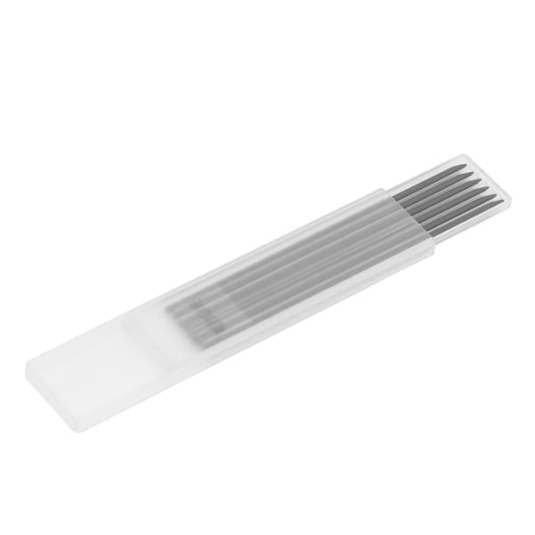 Tømrerblyant Refill 2,8 mm HB Markeringsværktøj Sæt Kit til Træbearbejdning Sort Grafit 6 stk. 6 stk.