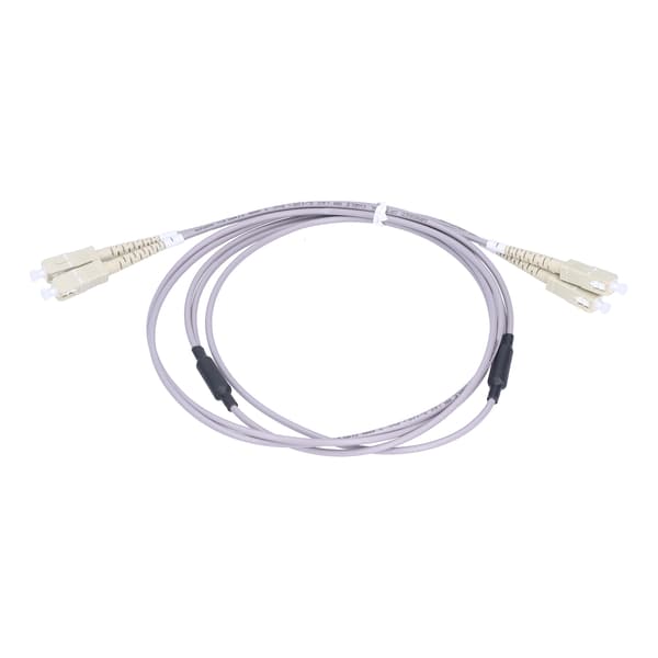 Optisk fiberpatchkabel pansrad bygel multimod 2-kärnig optisk kabel SC UPC-SC UPC grå (3 meter)