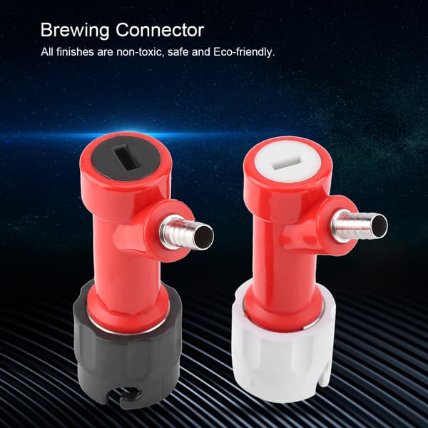 2 st 1/4\" höga Pin Lock Corny Keg Home Brewing Connector Coupler Set