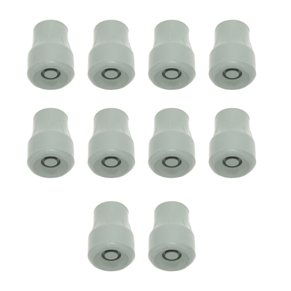 10 STK Gummibuffer Udskiftning af krykkespidser Skridsikker stokspidsbeskytter 22 mm indvendig diameter