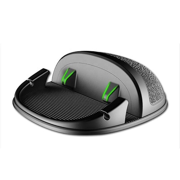 Silikonbiltelefonholder for dashbord - Sklisikker montering for iPhone, Samsung og Android-smarttelefoner