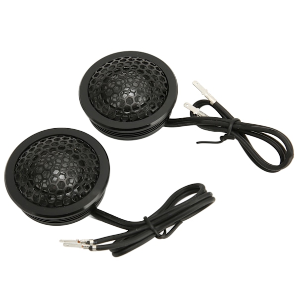 2 stk. 150W Dome Tweeter 2-vejs system Metal Aluminium Kompakt Dome Audio Tweeter Bilhøjttaler