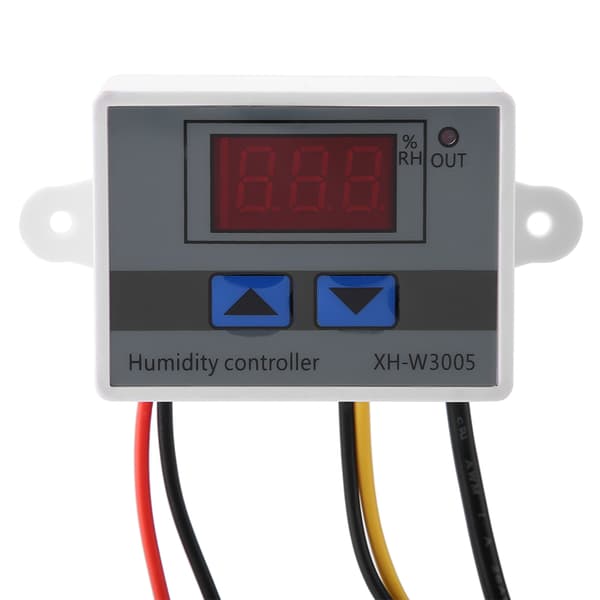 XH-W3005 Digital Hygrometer Switch Controller Fugtighedssensor 0~99%RH 12V