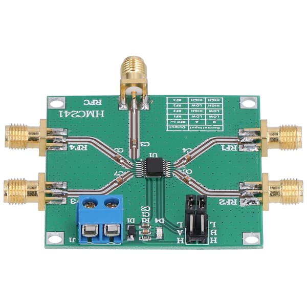 RF-switchmodul 1-polet DC-3,5 GHz 4-vejs trådløs båndskiftekorttilbehør HMC241