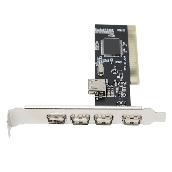 PCI-laajennuskortti 4-porttiseen USB2.0-hub-sovittimeen, nopea muuntaja, universaali PC-lisävaruste