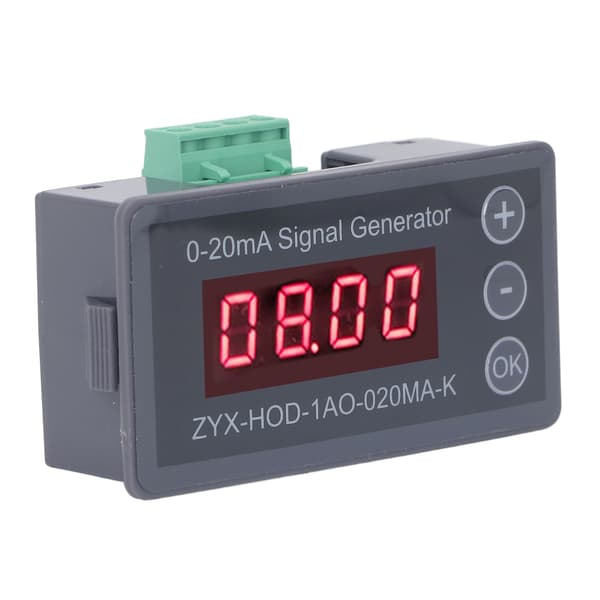 Strøm Signal Generator 0-20mA 1 Kanal Digital Display Signal Generator til Test