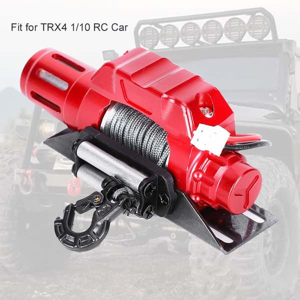 RC Crawler Aluminiumslegering Simulation Elektrisk Spil Tilbehør Passer til TRX4 1/10 RC Bil