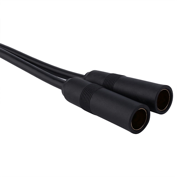 Bil Auto Radio Antenn Stereo 2 Kvinna till 1 Hane Splitter förlängningskabel kabel