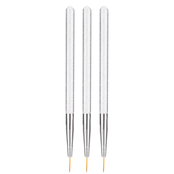 Nail Art Liner Brush Udsøgt Negle DIY Line Tegning Malepensel Pen Manicure ToolWhite