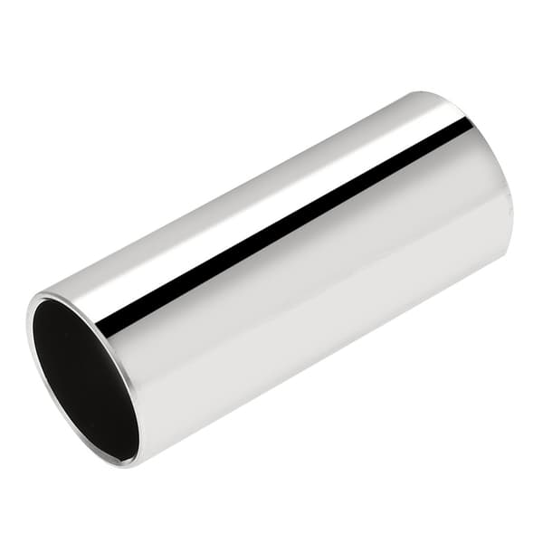 2 stk. Guitar Slide 6 cm Rustfrit Stål og Glas Tone Bar Sæt Instrumenttilbehør