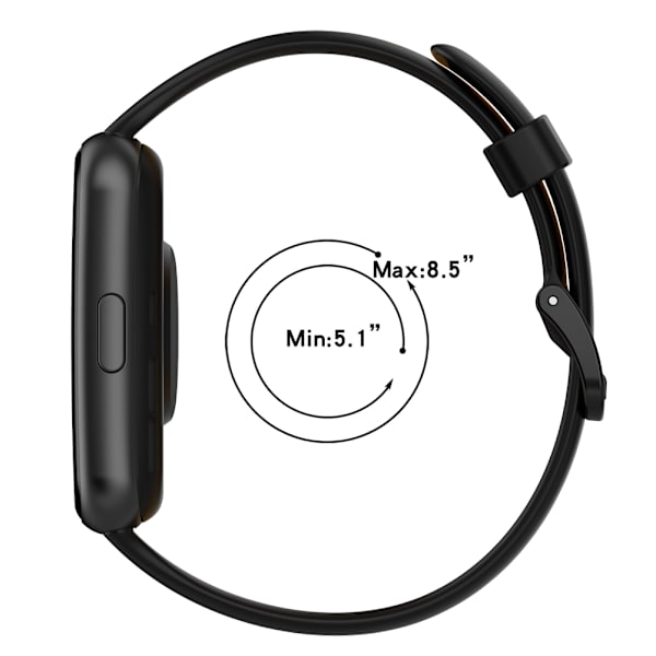 Udskiftningsremme Kompatibel med HUAWEI Watch FIT2 Åndbare Silikone Remme Dual Farve Justerbar Smartwatch Rem