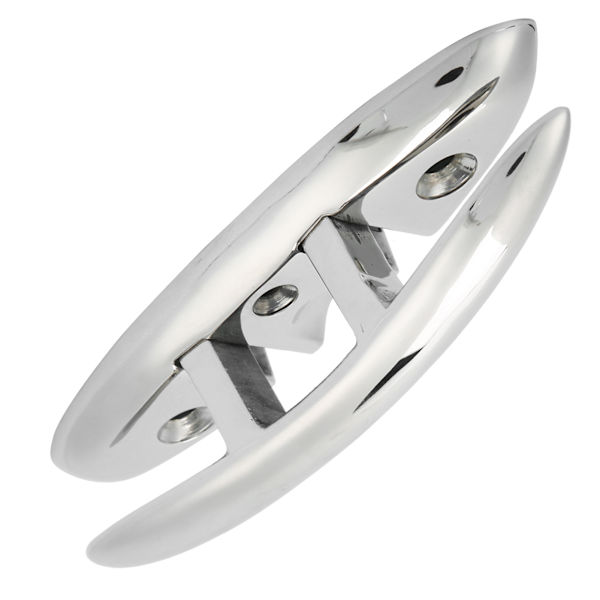 Fælge op folde dock Cleat 316 rustfrit stål Anti korrosion hardware til Marine båd Yacht(5in )