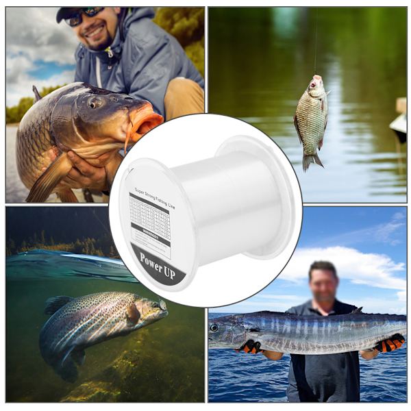 300M kulstofbelægning slidbestandigt fiskesnøre Sea Rod Lure Long Shot Wire tilbehør