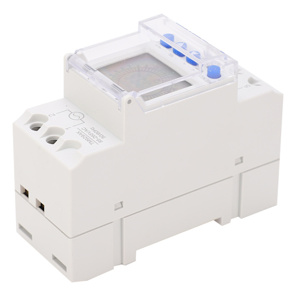 Digital Timer Switch Analog Programmerbar Bakgrunnsbelyst Flytende Krystall Display TM929AK 85‑265V 16A