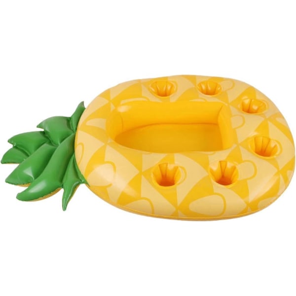 Pool Boye, Oppustelig Drikkeholder til Pool, Flydende Poolbar, Oppustelig Flydende Bar Bakke, Oppustelig Drikkeholder til Poolfest