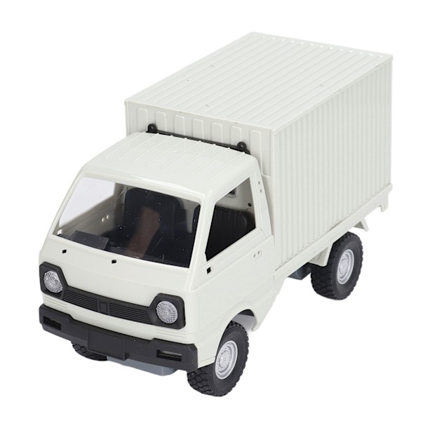 2.4G RC-kuorma-auto 1/16 mittakaavassa korkea käyttö estää rajapinnan ajelehtimisen kauko-ohjattava kuorma-autolelu etu-LED-valolla