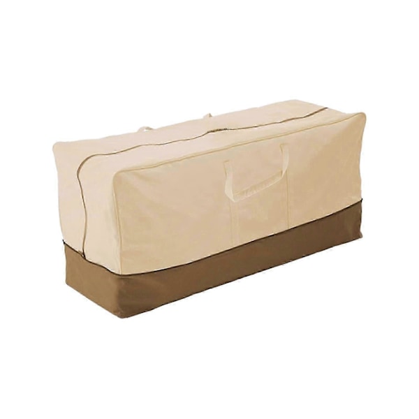 Förvaringsväska för möbelkuddar Extra Stor - Kraftig Vattentät Utomhus Trädgård Uteplats Solstol Kudde Skyddande Organizer Väskor (152x71x51cm) (210D O