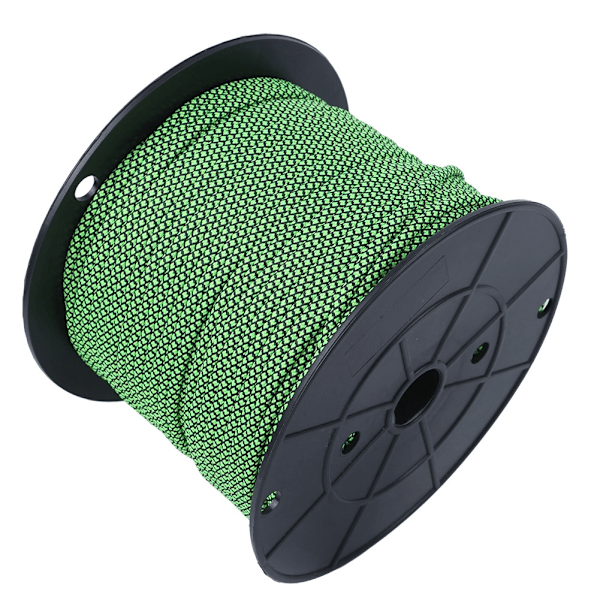 Utendørs 9-kjerners militærstandard fallskjermledning snor overlevelsescamping klatretau (100M farge grønn)