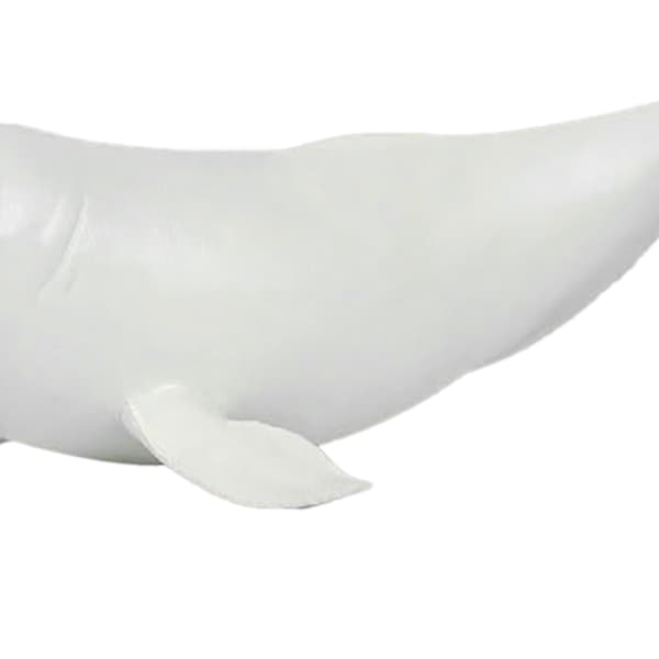 Vitvalmodell PVC-plastsimulering Vitvalsdekoration Simuleringsdjurfigurer Leksaker