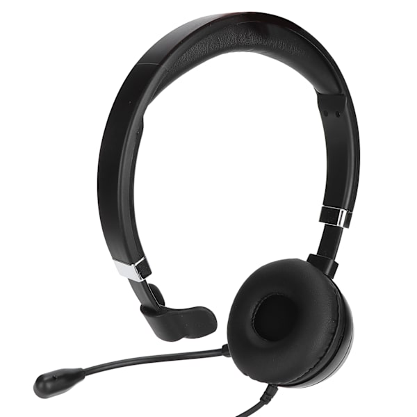 Puhelinluuri USB Singe‑Ear -puhelinluuri mikrofonilla ja äänenvoimakkuuden säädöllä